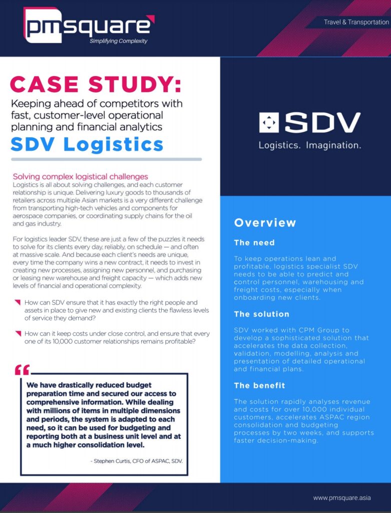 logistics case study with solution pdf