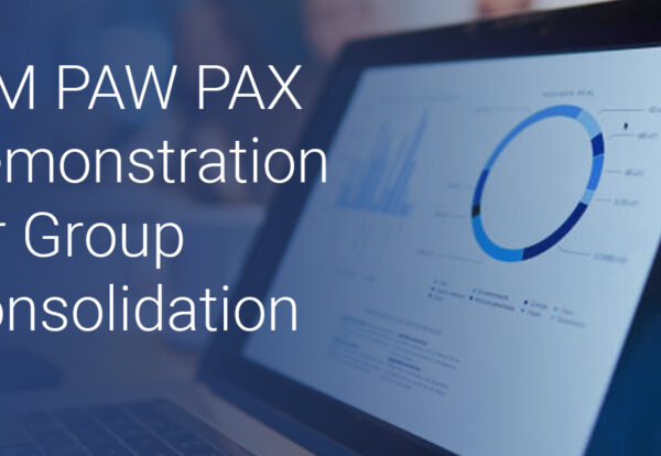 IBM PAW PAX Demonstration for Group Consolidation