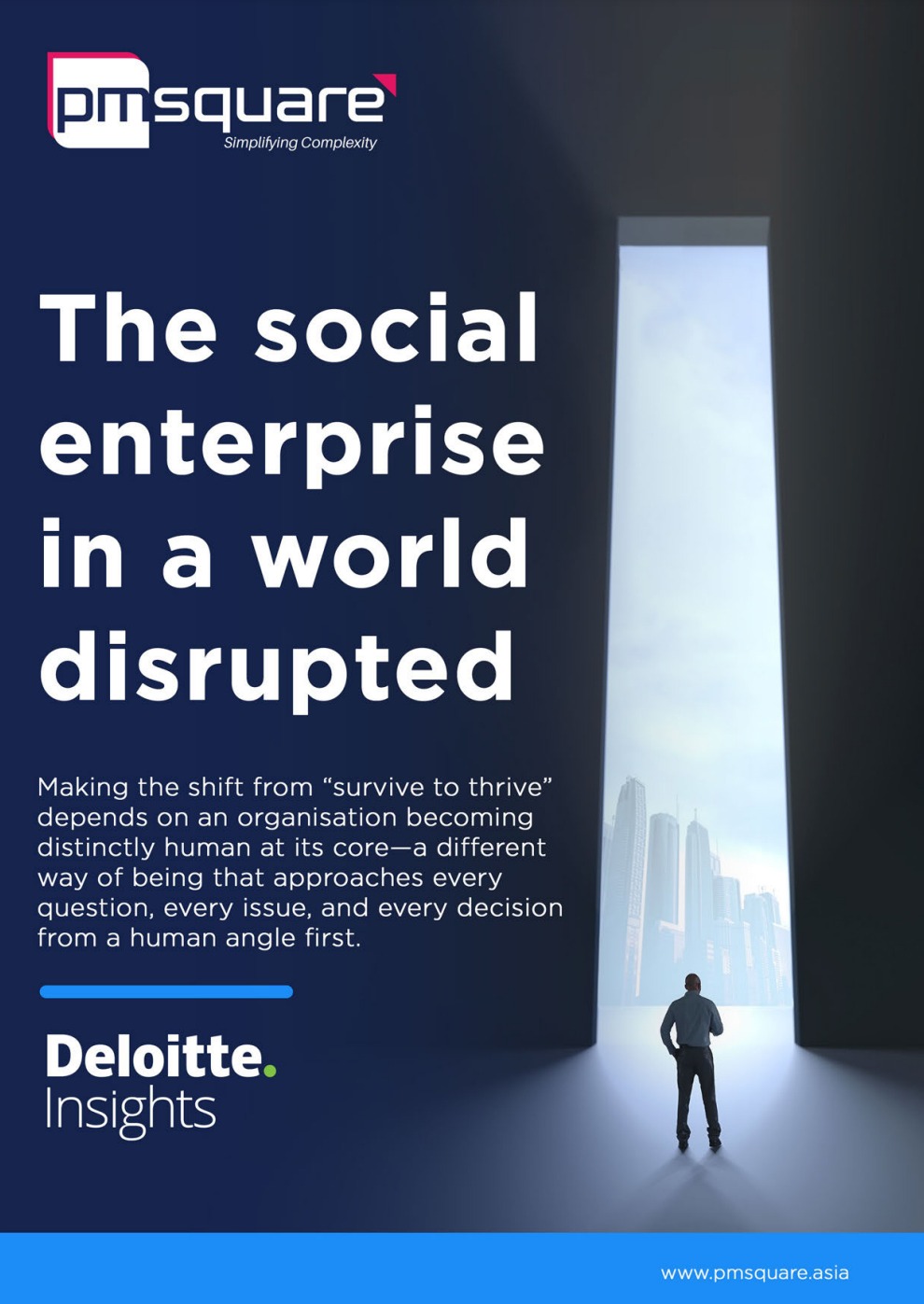 The social enterprise in a world disrupted