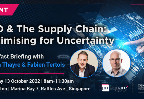 CFO & The Supply Chain: Optimising for Uncertainty